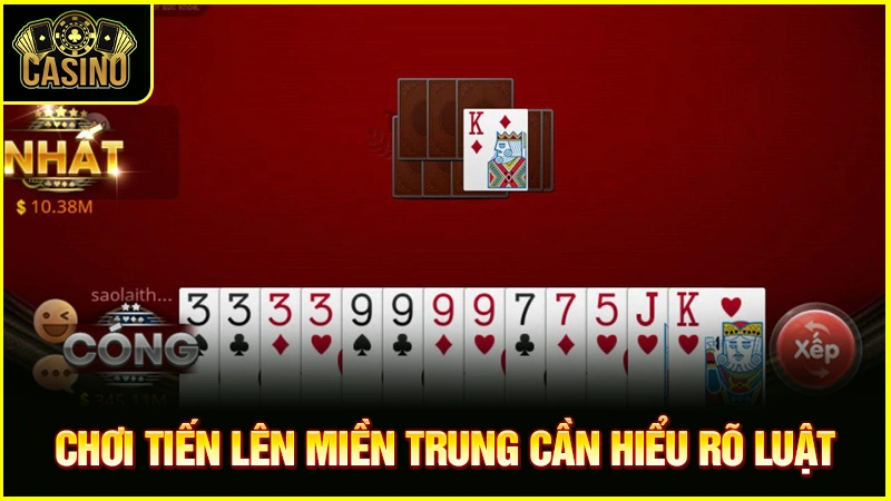 Hướng dẫn cách chơi bài tiến lên theo luật Bắc, Trung Nam 30 Hướng dẫn cách chơi bài tiến lên theo luật Bắc, Trung Nam 29
