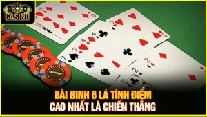 Bài binh 6 lá: Luật cược, cách chơi đếm nút Ấn Độ 9