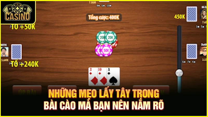 Cách chia bài cào 9 nút hiệu quả | Kỹ năng lấy ba tây đỉnh 23
