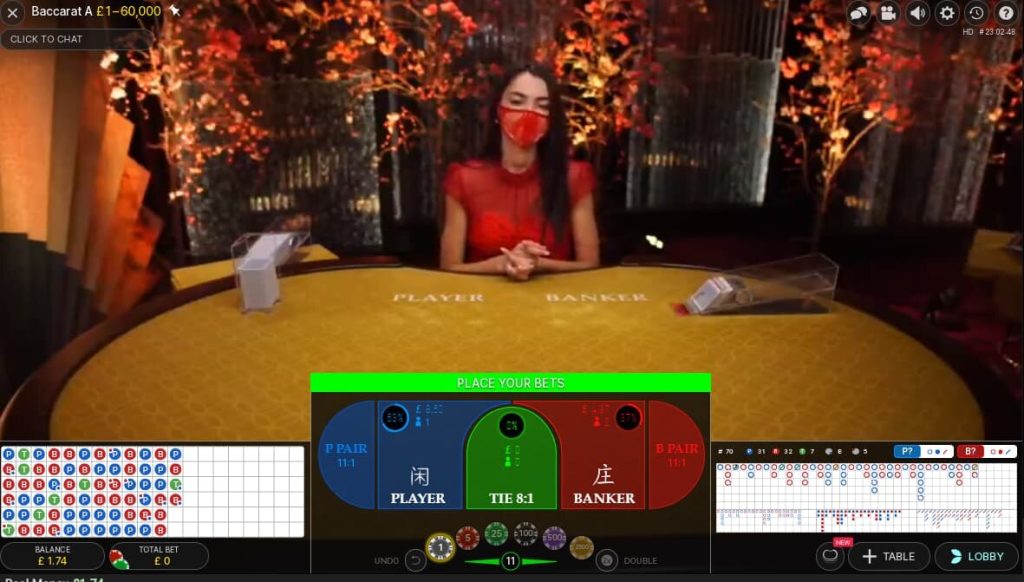 nhà cái chơi baccarat uy tín